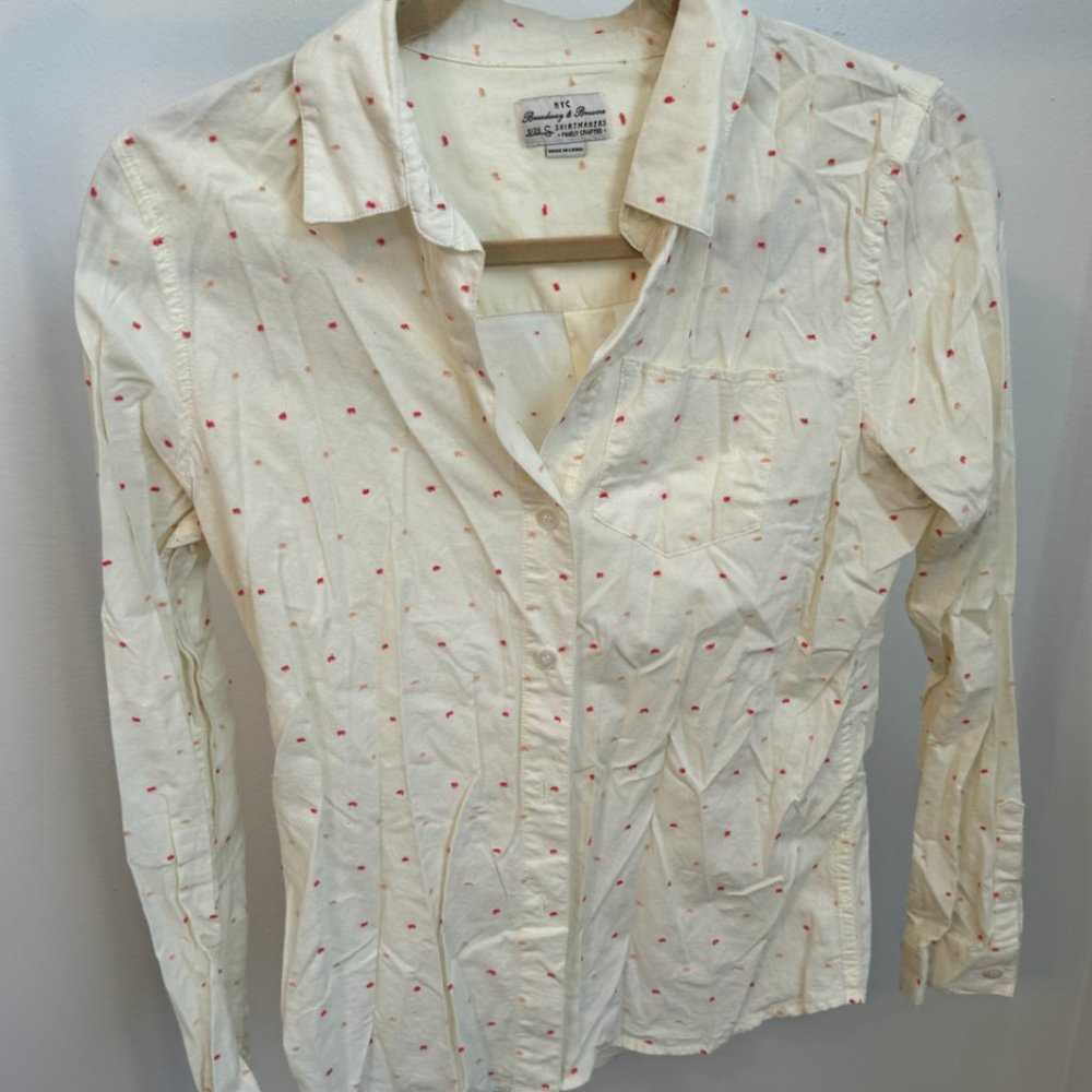 Vintage Madewell Confetti Button Up Shirt
